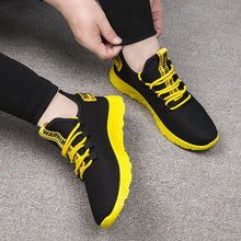 Load image into Gallery viewer, Fashion Men Sneakers Lace Up Mixed Color