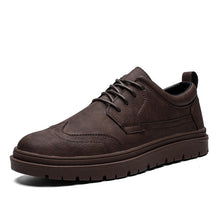 Load image into Gallery viewer, leather men shoes fashion elegant dress